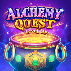 Alchemy Quest Level Up slot game by Spadegaming